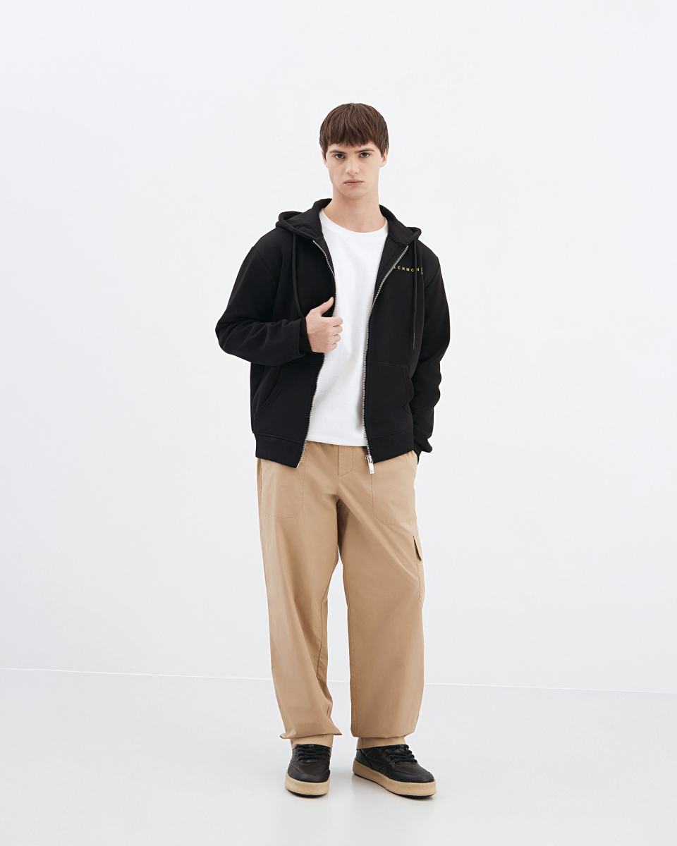 SWEATSHIRT ZIP STECHI