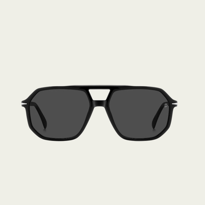 DB 1172/S - Black Dark Ruthenium - Grey Polarized