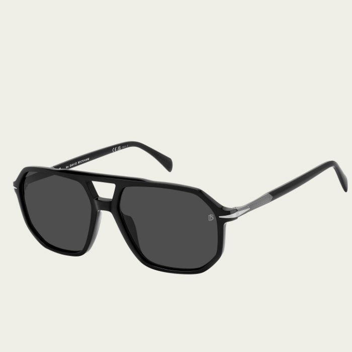 DB 1172/S - Black Dark Ruthenium - Grey Polarized