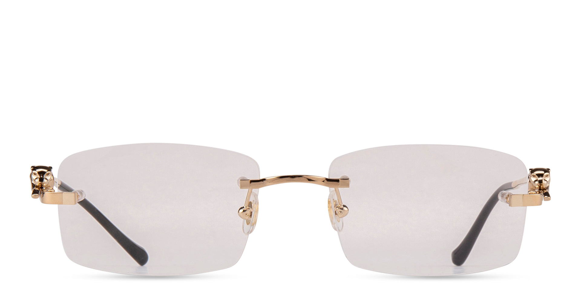 Cartier
Panthère de Cartier Rimless Rectangle Eyeglasses