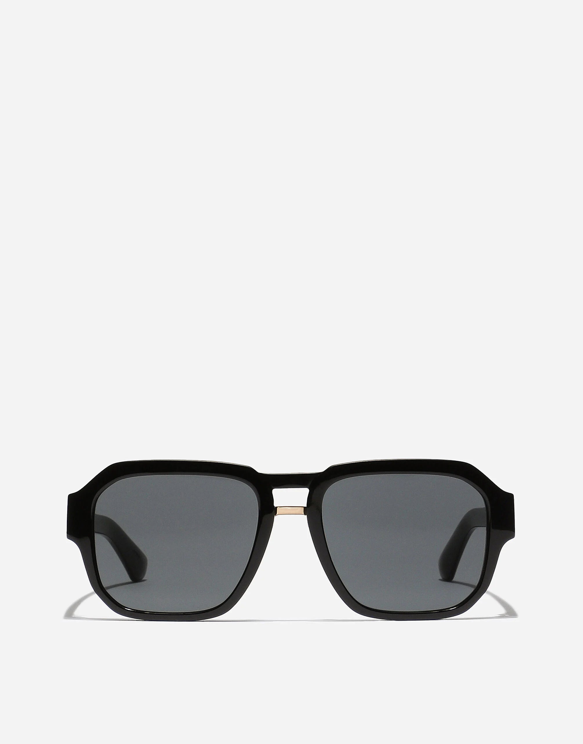 Mirror logo sunglasses