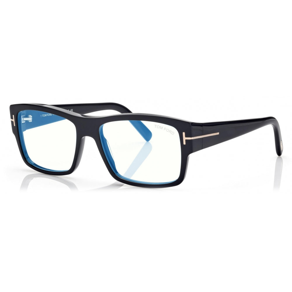 Tom Ford - Blue Block Square Optical Glasses