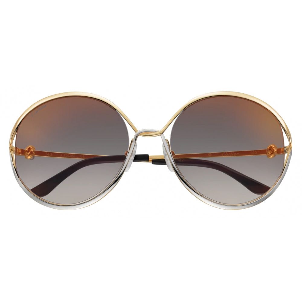 Cartier - Round - Smooth Golden