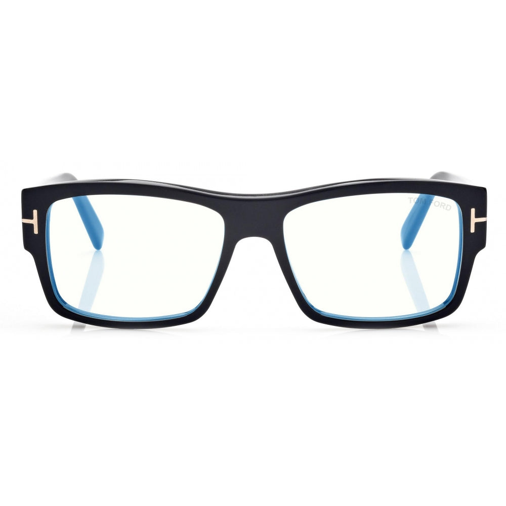Tom Ford - Blue Block Square Optical Glasses