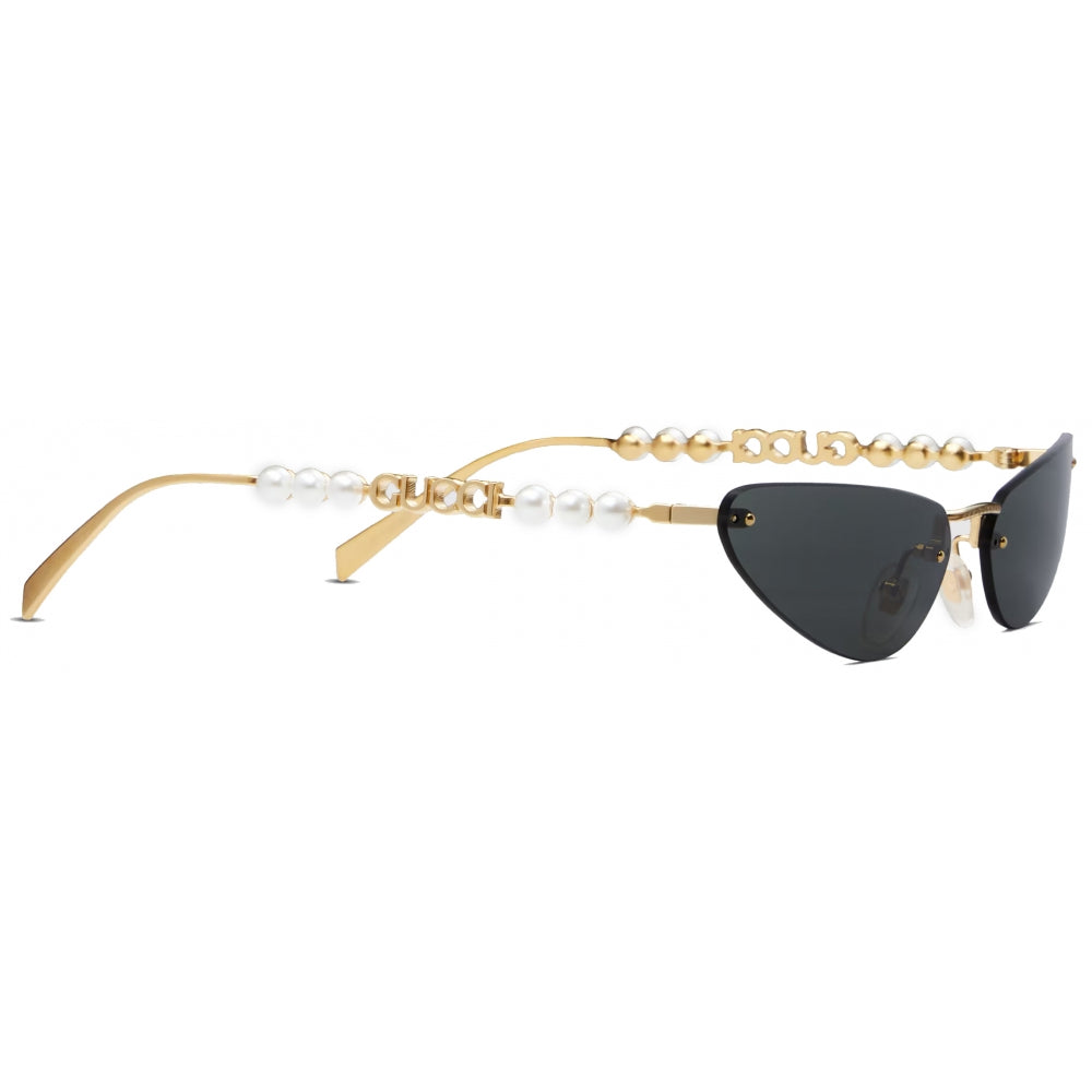 Gucci - Cat-Eye Sunglasses - Gold