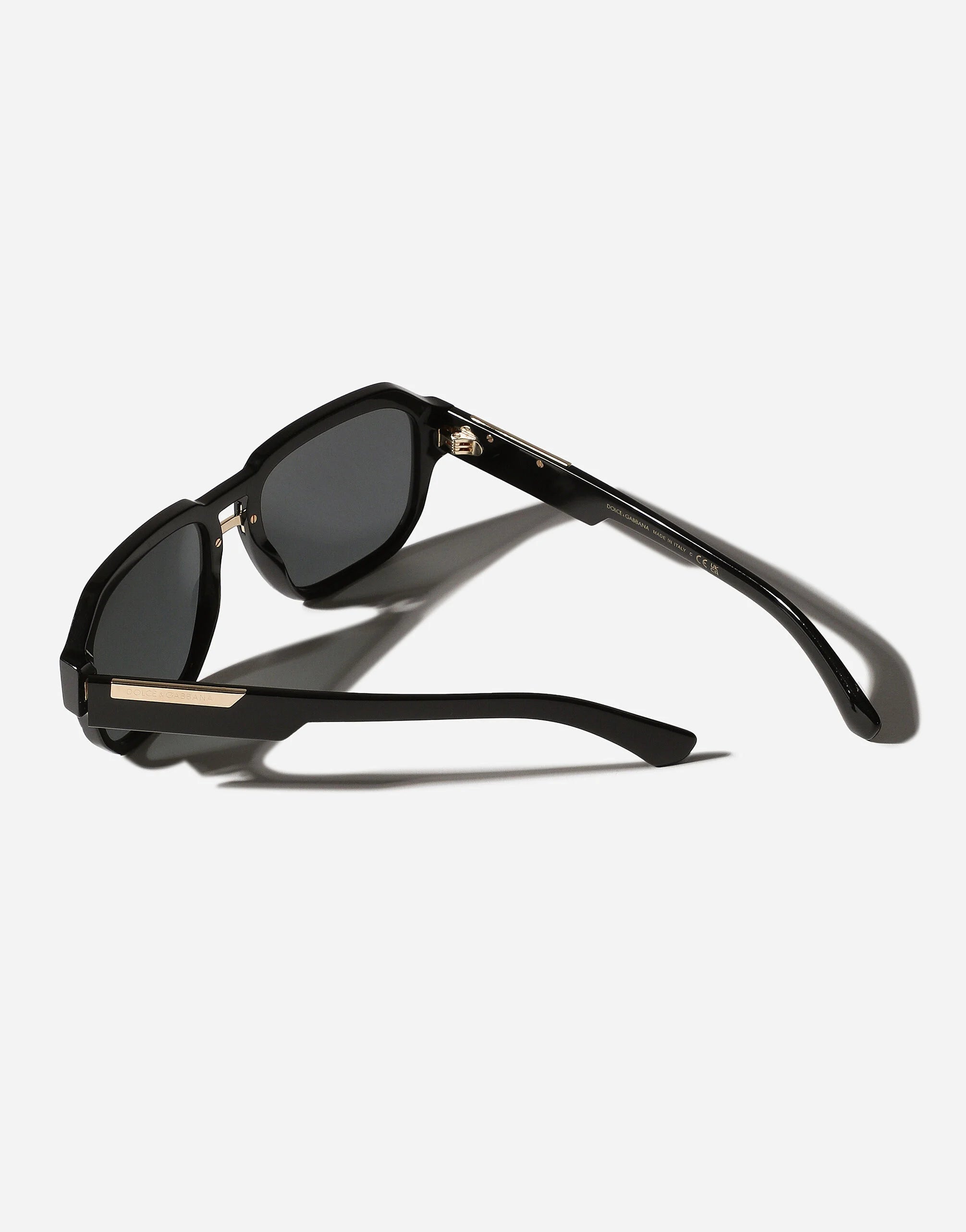 Mirror logo sunglasses