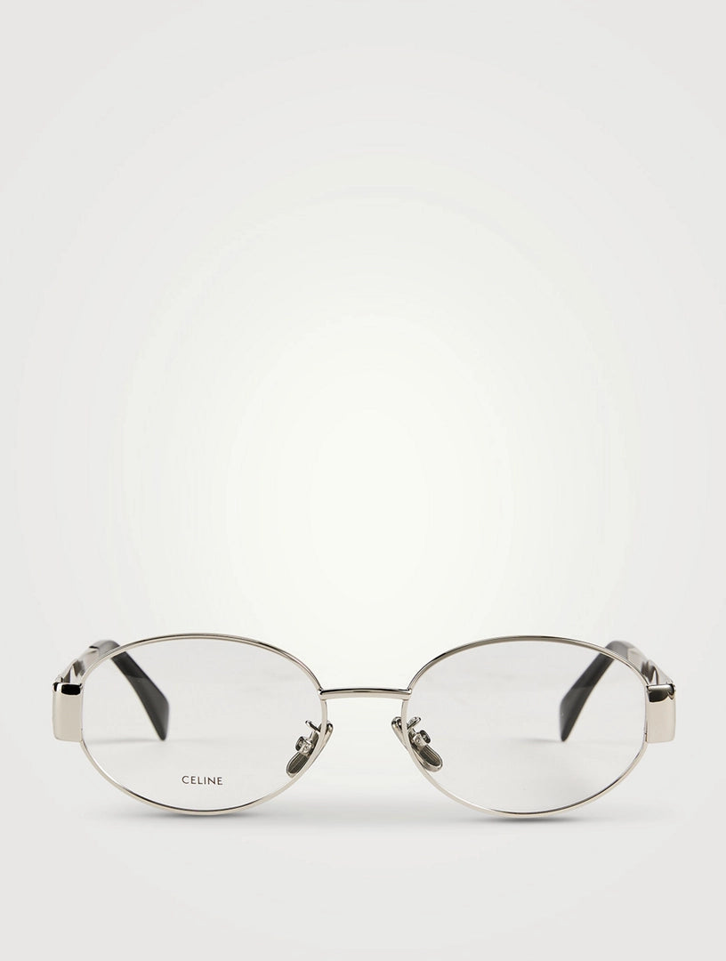 Lunettes de soleil Triomphe à monture métallique ovale