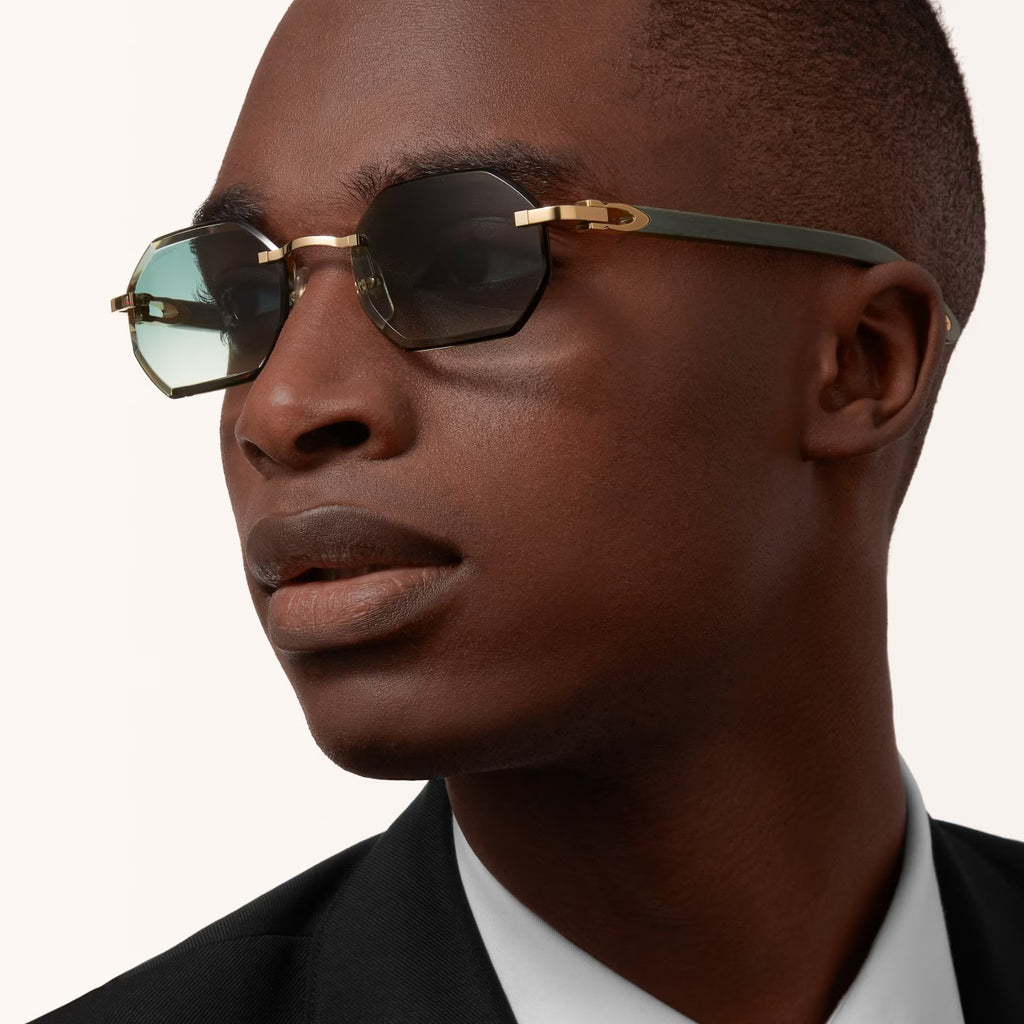 Lunettes Solaires, Décor C Allongé de Cartier